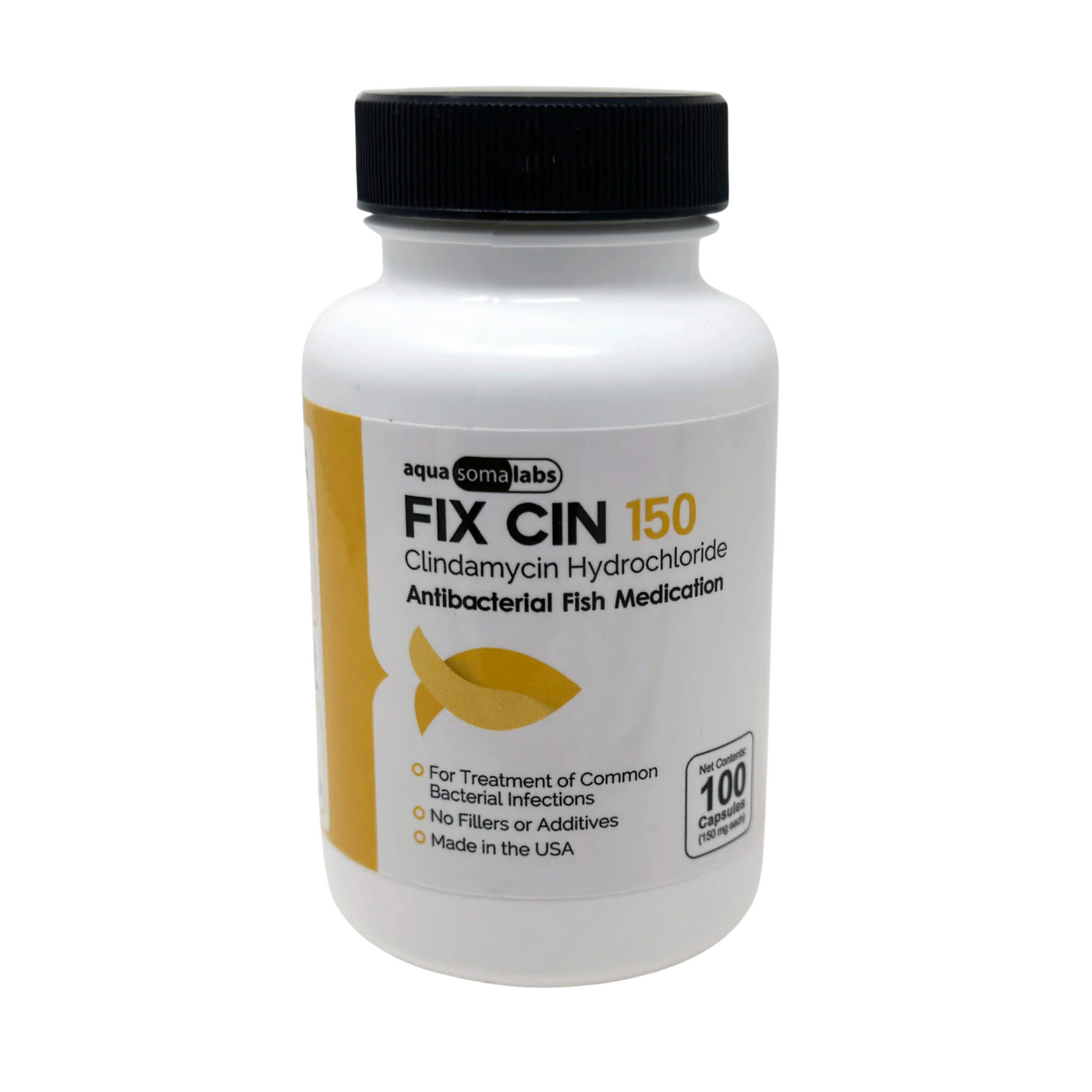 Fish Clindamycin 150 mg Capsules 100 Count