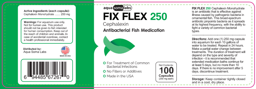 Fish Ceph 250mg 100-Capsules