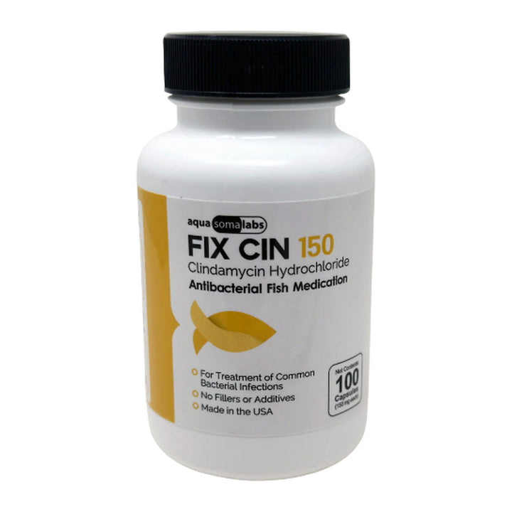 Fish Clindamycin - Aquarium antibiotics 150 mg 100 Capsules