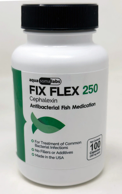 fish flex  Aquarium Cephalexin 250mg 100 capsules