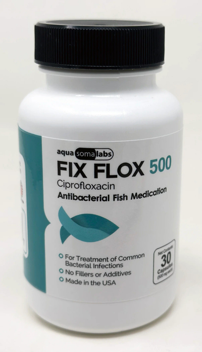 Fish Flox forte Ciprofloxacin 500 mg 30 Tablets