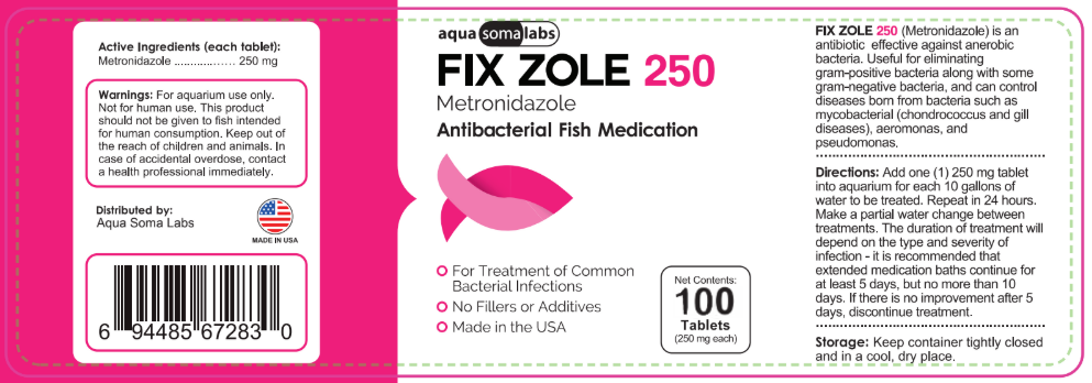 Fish Zole 250mg 100-Capsule Default Title - Juicy Skate